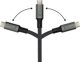 Kabel USB Good Connections USB-C - USB-C 0.5 m Grafitowy (2402-T005A)