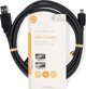 Kabel USB Nedis USB-A - miniUSB 2 m Czarny (CCGL60300BK20)