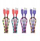 Kabel USB A do Lightning Hoco 2,4A 1 m X116 gradient fioletowy