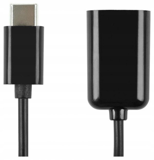 Kabel USB Accura Accura USB-C - USB-A 2.0 M/F 0.15m OTG