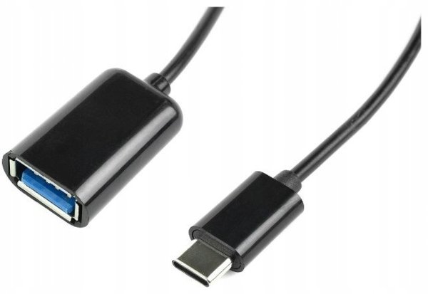 Kabel USB Accura Accura USB-C - USB-A 2.0 M/F 0.15m OTG