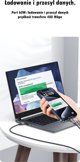 Καλώδιο Usams Sufeng 2σε1 2xUSB-C 72W 1.2m, Καλώδιο Φόρτισης & Δεδομένων από Κράμα Αλουμινίου (US-SJ740)