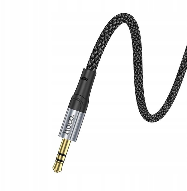 Kabel AUX Jack 3,5 mm do Jack 3,5 mm Hoco 1 m UPA26 czarny