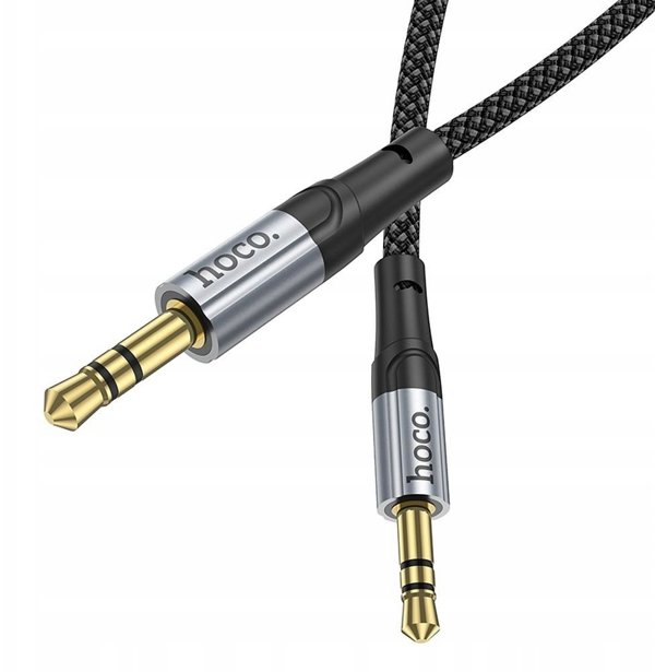 Kabel AUX Jack 3,5 mm do Jack 3,5 mm Hoco 1 m UPA26 czarny