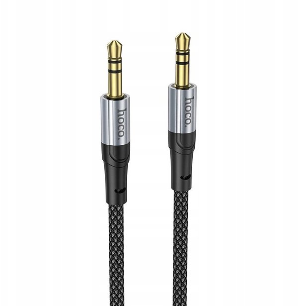 Kabel AUX Jack 3,5 mm do Jack 3,5 mm Hoco 1 m UPA26 czarny
