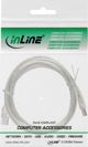 Καλώδιο InLine USB-A σε USB-B 0.3m, USB 2.0, Διαφανές