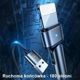 Καλώδιο Usams U60 USB-A σε Lightning 1m Πράσινο - Ταχεία Φόρτιση 2A με Περιστρεφόμενη Άκρη & Smart Chip