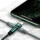 Καλώδιο Usams U60 USB-A σε Lightning 1m Πράσινο - Ταχεία Φόρτιση 2A με Περιστρεφόμενη Άκρη & Smart Chip