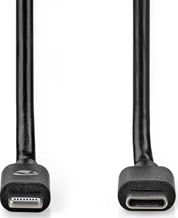 Kabel Nedis Nedis CCGP39650BK10 kabel Lightning 1 m Czarny