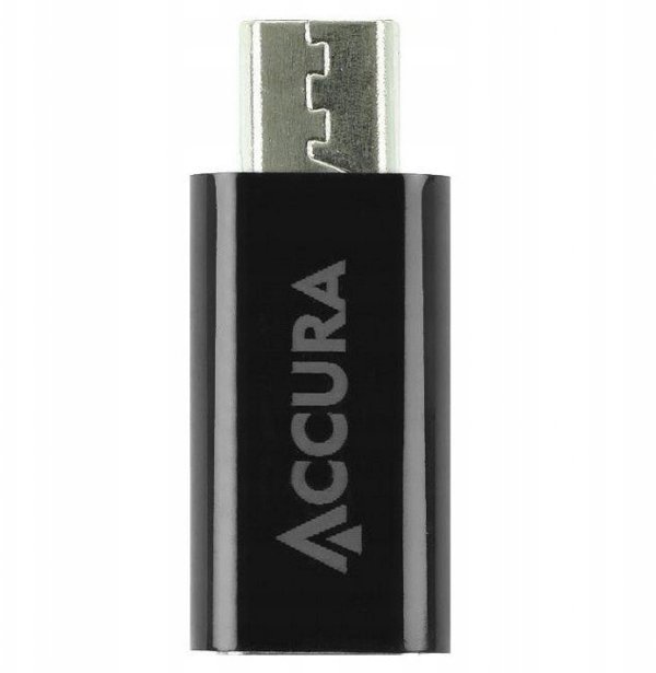Kabel USB Accura Accura USB-C - micro USB 2.0 F/M
