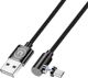 Kabel USB Usams USB-A - microUSB 1 m Czarny (63290)