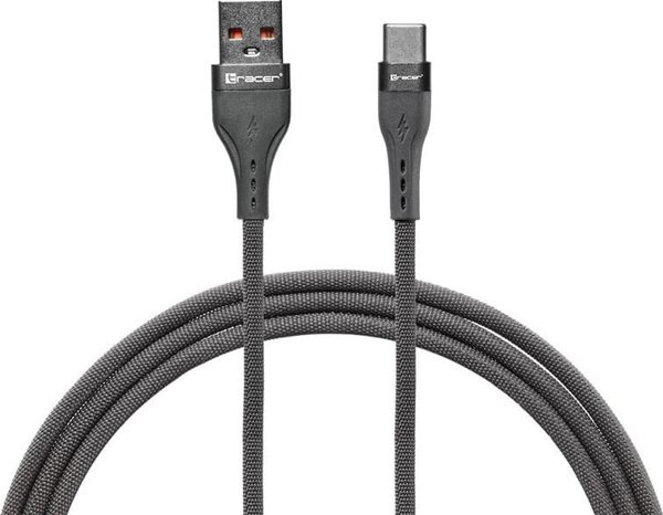 Tracer Καλώδιο USB-A σε USB-C 1m, Ταχεία Φόρτιση και Μεταφορά Δεδομένων