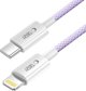 Καλώδιο USB Tech-Protect USB-C - Lightning 1 m Μωβ (5906302380930)