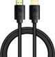 Baseus Καλώδιο HDMI 2.1 8K/60Hz, 1m, Μαύρο (CAKGQ-J01)