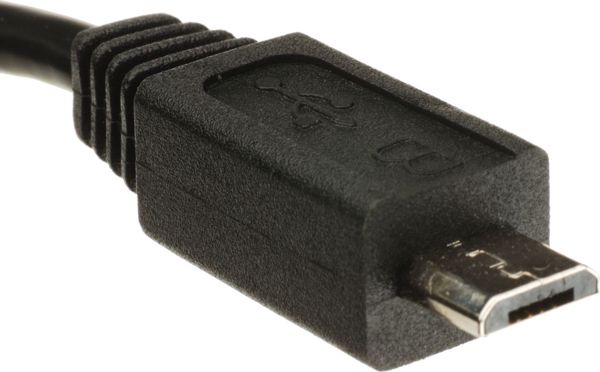 Kabel USB Sharkoon USB-A - microUSB 3 m Czarny (4044951015504)