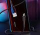 Καλώδιο Usams U38 USB-A σε USB-C 1m για Γρήγορη Φόρτιση και Μεταφορά Δεδομένων, Μαύρο
