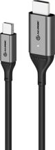 Kabel Alogic DisplayPort Mini - HDMI 2m szary (ULMDPHD02-SGR)