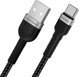 Wozinsky USB-A - USB-C καλώδιο USB 2 m Μαύρο (5907769308727) 13804525 5907769308727