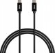 Καλώδιο USB Yenkee USB-C σε USB-C, 1m, Μαύρο