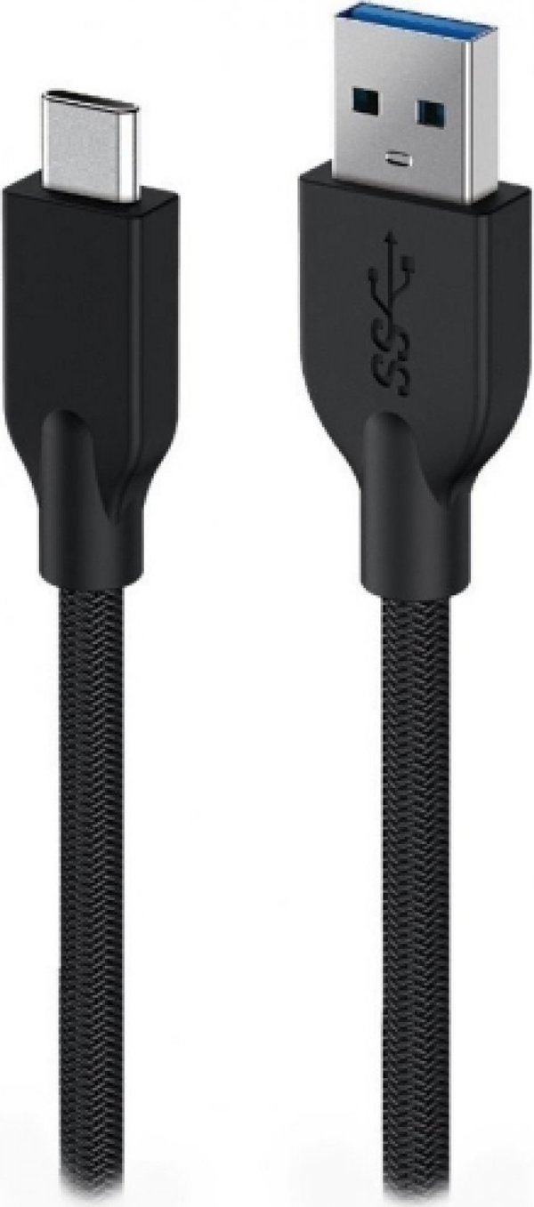 Kabel USB Genius USB-A - USB-C 1 m Czarny (32590007400)