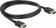 Kabel Delock HDMI - HDMI 1m czarny (85293)