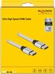 Kabel Delock HDMI - HDMI 1m srebrny (85366)