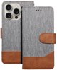 Θήκη Βιβλίο JEANS για IPHONE 16 Plus γκρι