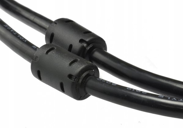 Kabel Pawonik D-Sub (VGA) - D-Sub (VGA) 20m czarny