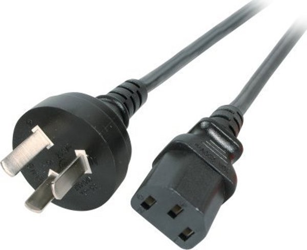 Καλώδιο Τροφοδοσίας EFB Elektronik EK492, 1,8 V2, Μαύρο 1,8 μ με βύσμα τύπου I C13 για πίνακα