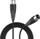 Procab CLA901 Ισορροπημένο Καλώδιο Μικροφώνου XLR Αρσενικό σε XLR Θηλυκό, 1.5m, Μαύρο