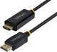 StarTech Καλώδιο DisplayPort σε HDMI 4K 60Hz, 1m, Μαύρο
