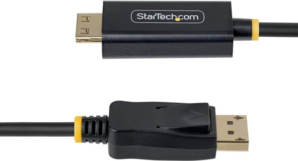 StarTech Καλώδιο DisplayPort σε HDMI 4K 60Hz, 1m, Μαύρο