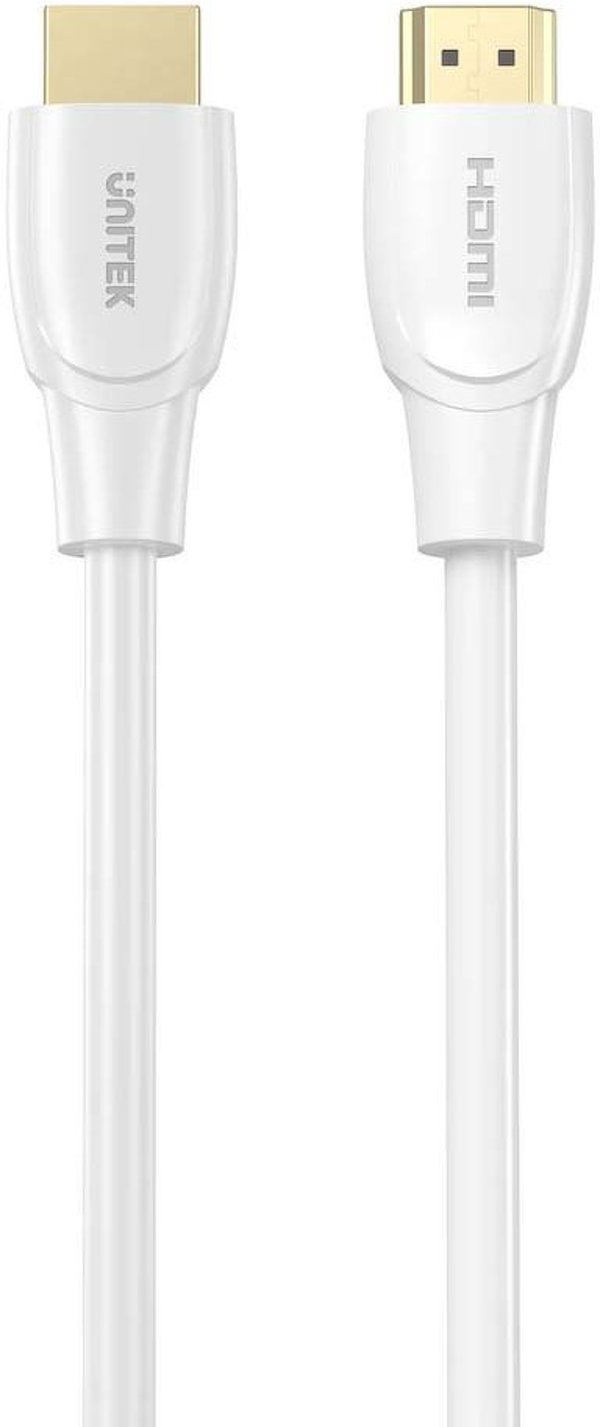 Καλώδιο HDMI 2.1 Unitek 8K HDR, 1m, Λευκό
