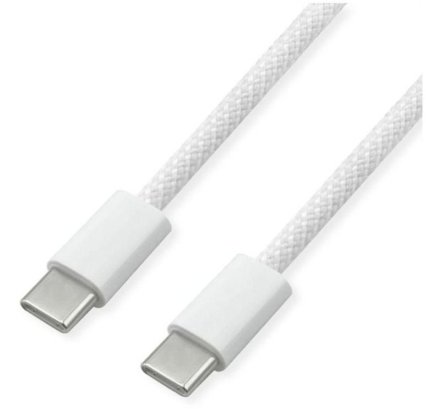 Value Καλώδιο USB-C σε USB-C 2.0 για iPhone 15, 1m, Λευκό