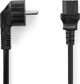 Kabel zasilajacy Nedis CEGL10000BK30 czarny 3m CEE7/7 C13