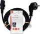Kabel zasilajacy Nedis CEGL10000BK30 czarny 3m CEE7/7 C13