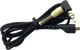 Kabel USB Hertz USB-C - mini Jack 3.5 mm 2 m Czarny (AK293D)