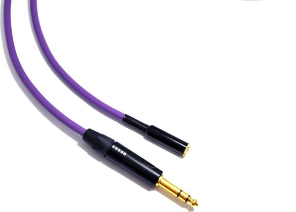 Melodika MDPJGMJ Καλώδιο Ήχου Jack 3.5mm σε Jack 6.3mm, Επαγγελματικό, 7m, Μωβ