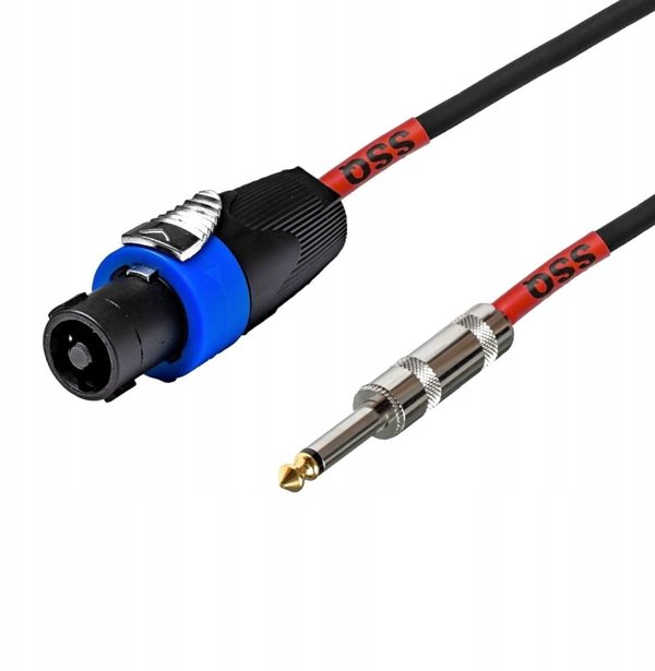 Kabel SSQ SSQ SPJM10 Event - jack - speakon