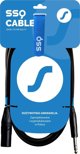 Kabel SSQ Jack 6.3mm - XLR 2m czarny (SS-1461)