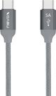 Kabel USB Nevox USB-C - USB-C 2 m Szary (1654)