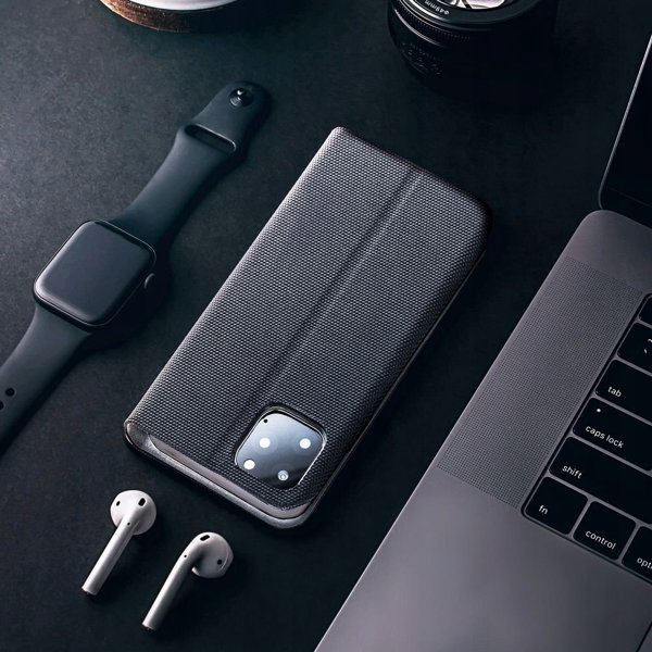 Θήκη SENSITIVE Book για XIAOMI Redmi Note 14 PRO 5G / 14 PRO PLUS 5G μαύρο