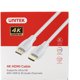 Unitek Καλώδιο HDMI 2.0 4K, 0,5m, Λευκό