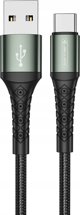 Kabel USB Jellico USB-A - microUSB 2 m Czarny (6974929202866)