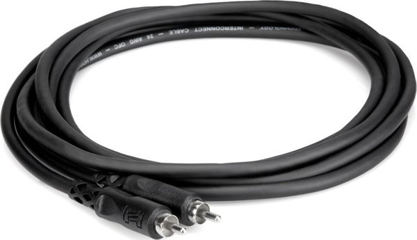 Καλώδιο Ήχου Hosa CRA-110 RCA σε RCA 3m Μαύρο