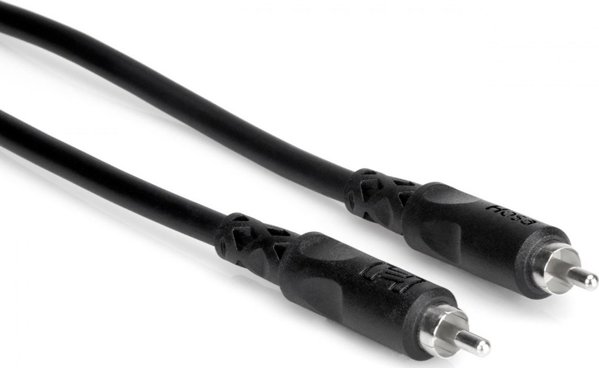 Καλώδιο Ήχου Hosa CRA-110 RCA σε RCA 3m Μαύρο