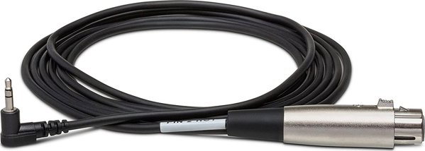 Hosa Καλώδιο Ήχου Jack 3.5mm σε XLR Θηλυκό 3m, Ασημί (XVM-110F)