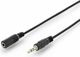 Kabel Digitus Jack 3.5mm - Jack 3.5mm 1.5m czarny (DB-510200-015-S)