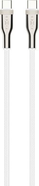 Fixed Καλώδιο Φόρτισης USB-C σε USB-C, 60W, 2m, Λευκό