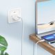 Καλώδιο USB C σε Lightning Hoco PD 27W 2 μ λευκό X88